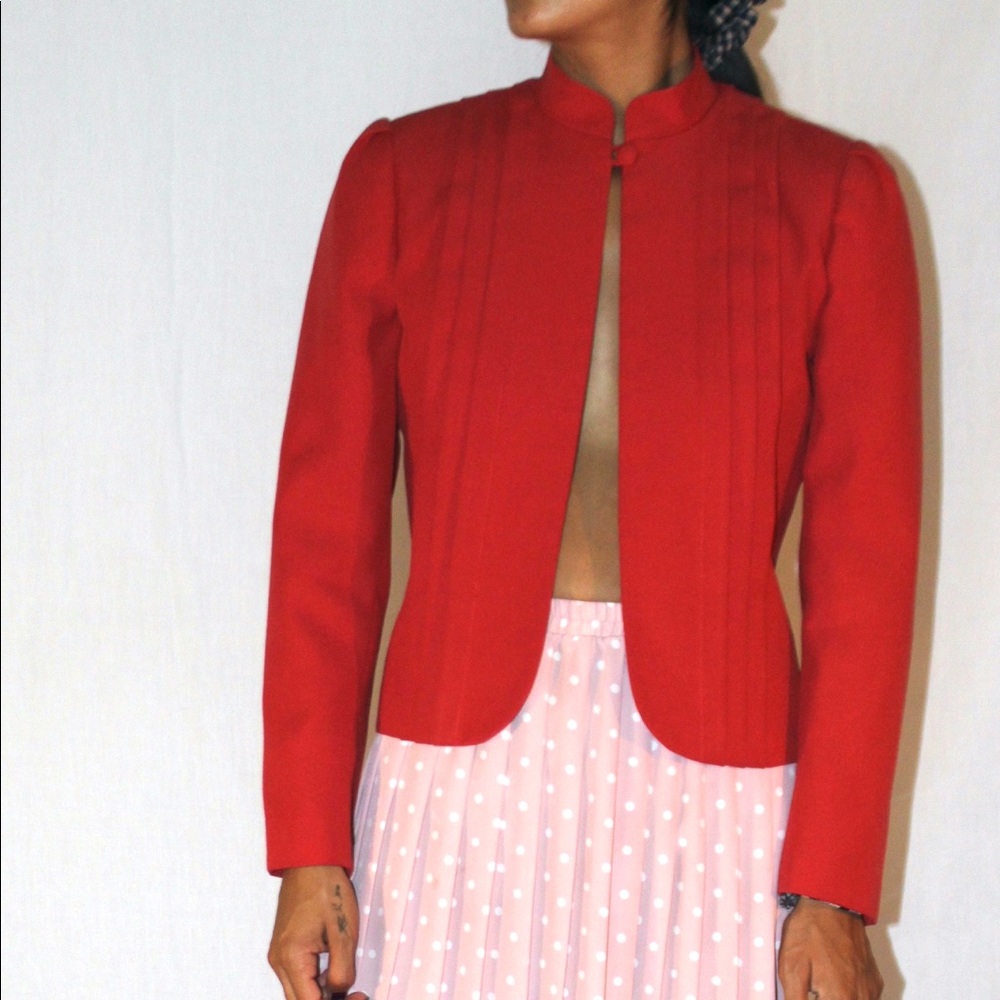 Vintage structure jacket